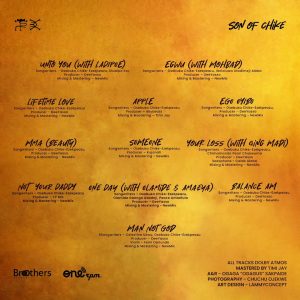 Chike Son of Chike Tracklist