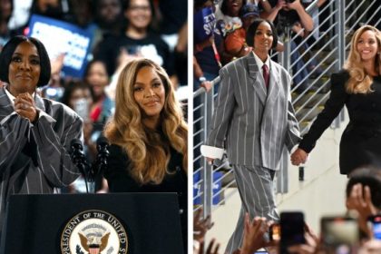 kelly rowland beyonce kamala harris texas rally